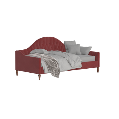 Elise Daybed with Elegant Curves and Versatile Comfort
