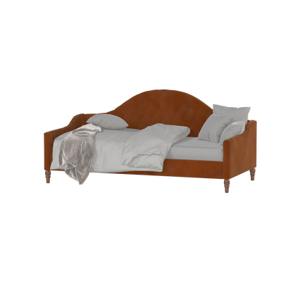 Lit de repos Elise aux courbes élégantes et au confort polyvalent
