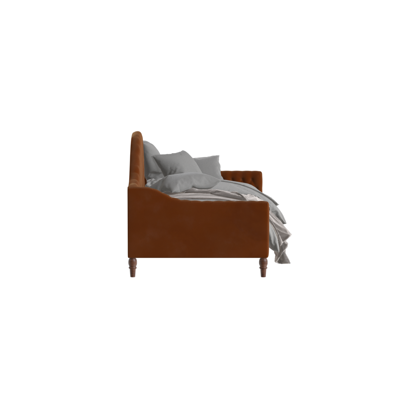 Lit de repos Elise aux courbes élégantes et au confort polyvalent