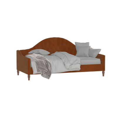 Lit de repos Elise aux courbes élégantes et au confort polyvalent