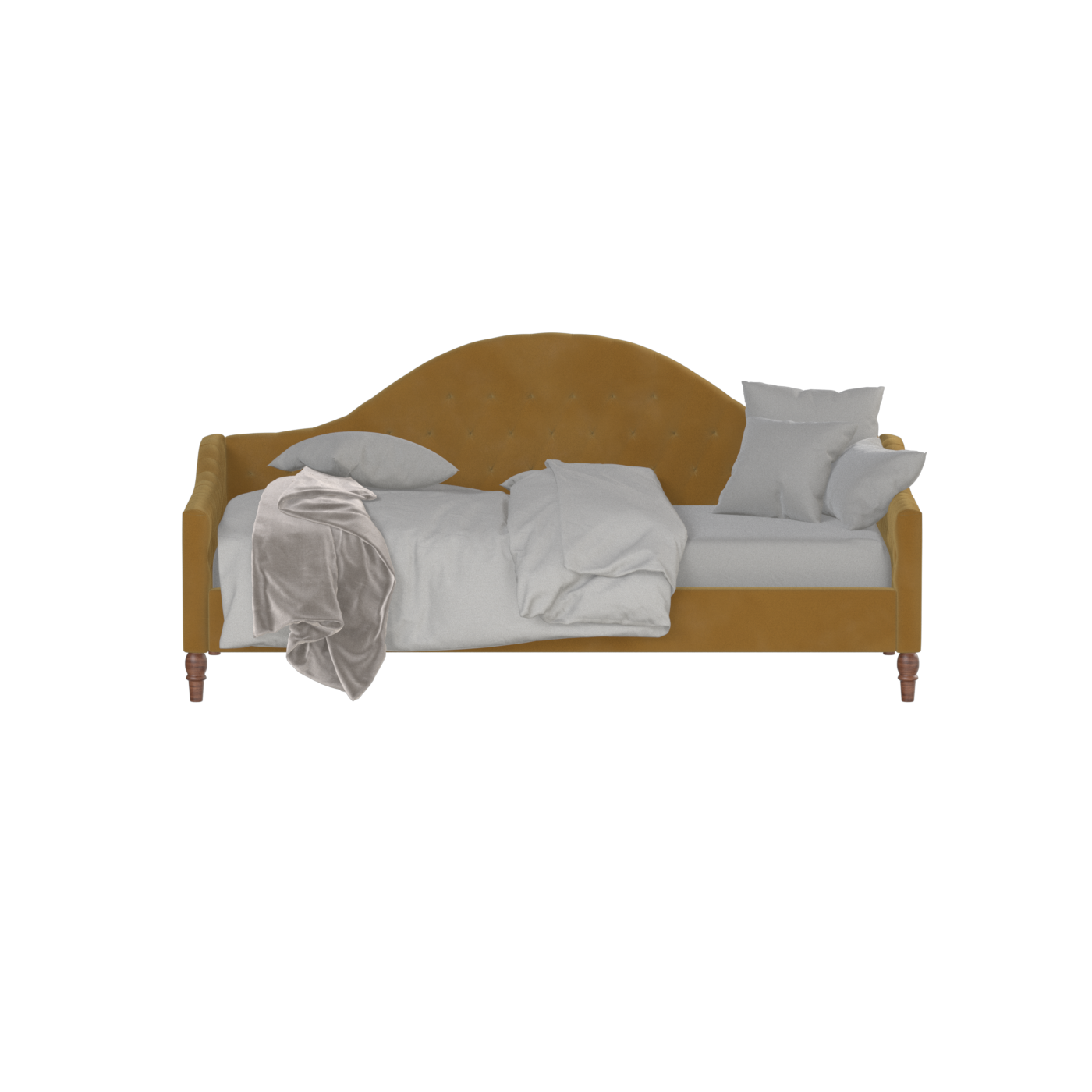 Elise Daybed with Elegant Curves and Versatile Comfort