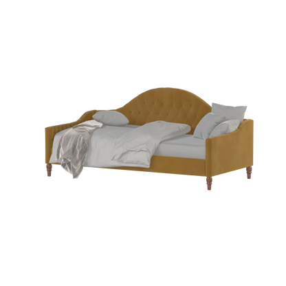 Elise Daybed with Elegant Curves and Versatile Comfort