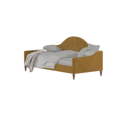 Elise Daybed with Elegant Curves and Versatile Comfort
