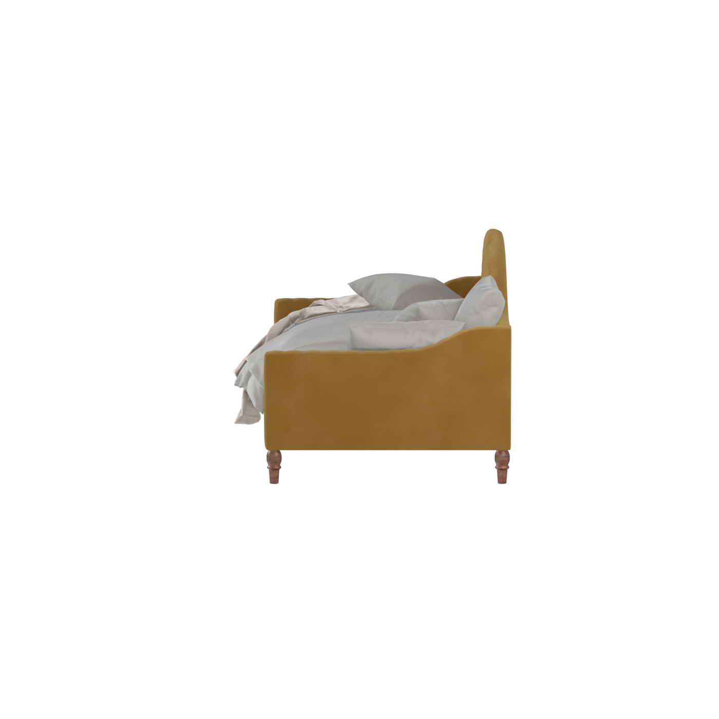 Elise Daybed with Elegant Curves and Versatile Comfort