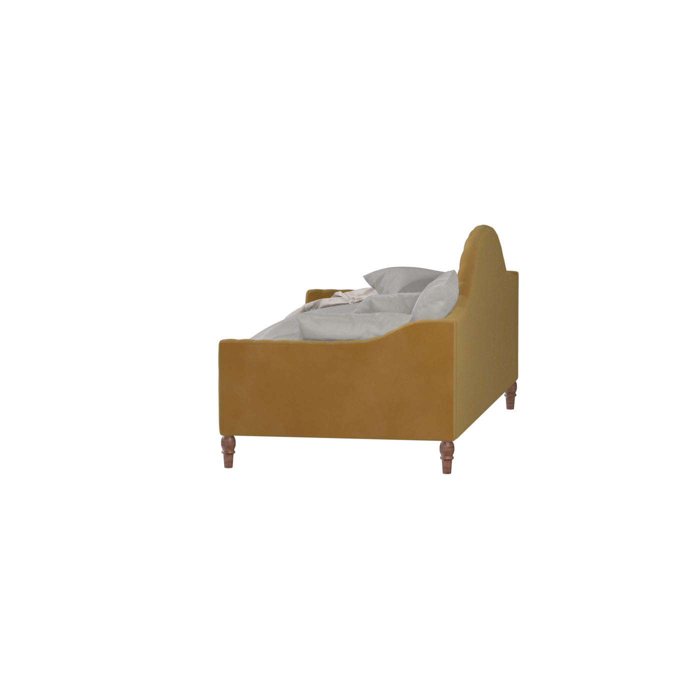 Elise Daybed with Elegant Curves and Versatile Comfort