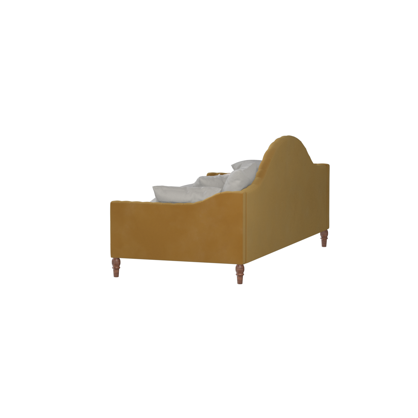 Elise Daybed with Elegant Curves and Versatile Comfort