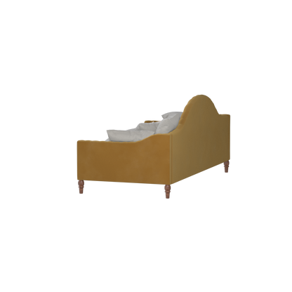 Elise Daybed with Elegant Curves and Versatile Comfort