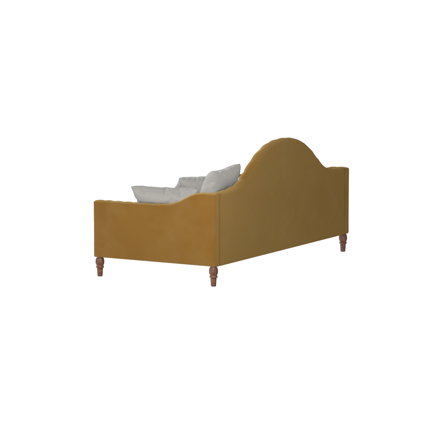 Elise Daybed with Elegant Curves and Versatile Comfort