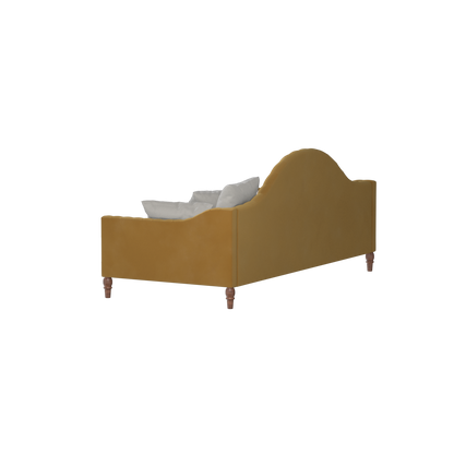 Elise Daybed with Elegant Curves and Versatile Comfort