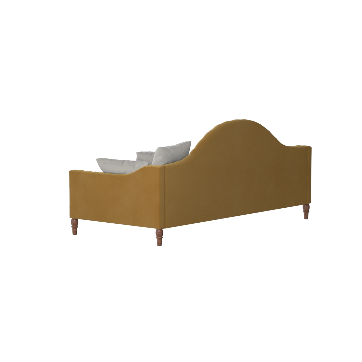 Elise Daybed with Elegant Curves and Versatile Comfort