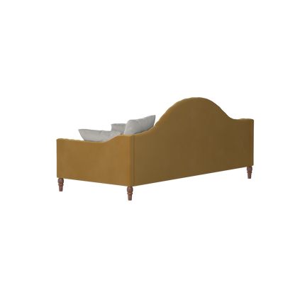 Elise Daybed with Elegant Curves and Versatile Comfort