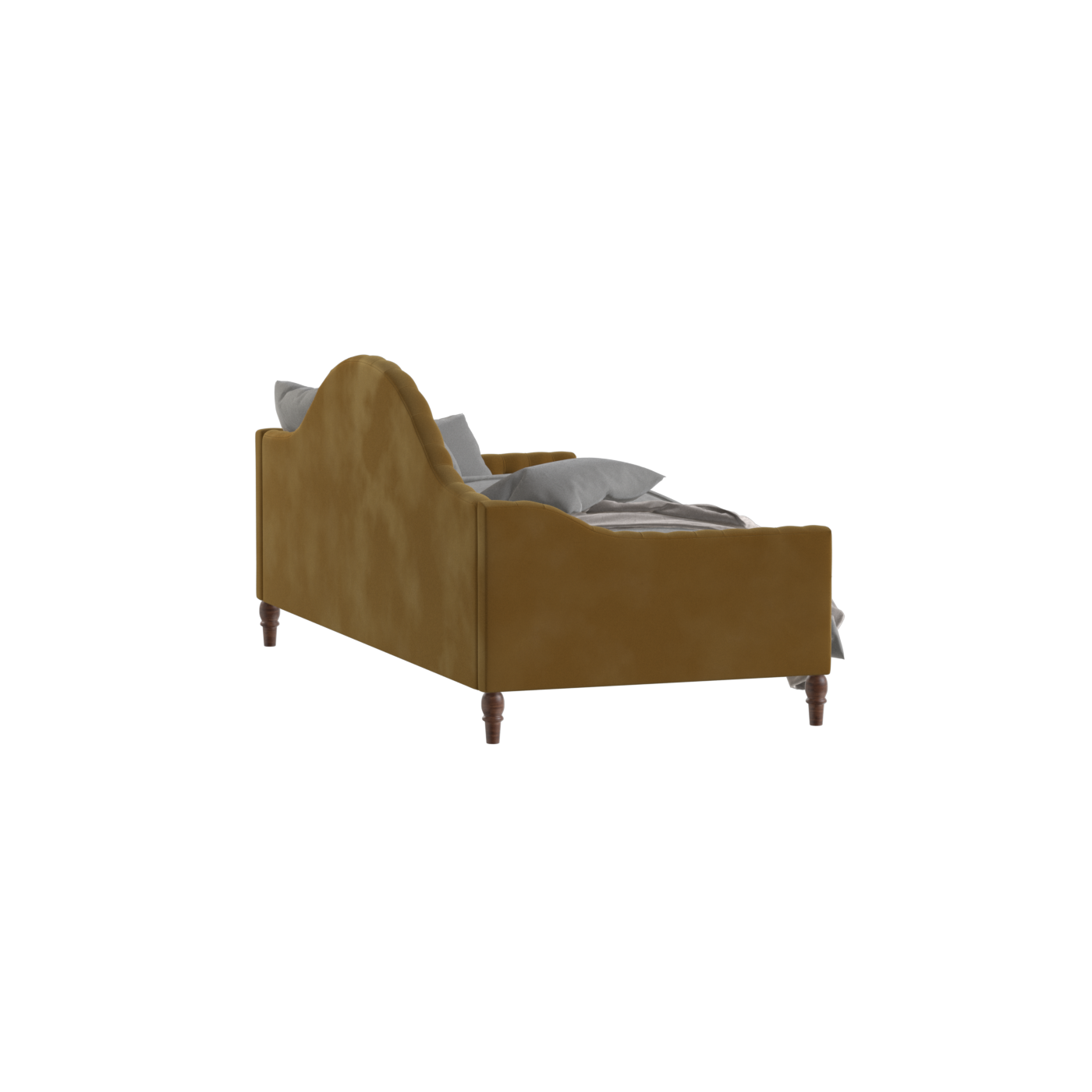 Elise Daybed with Elegant Curves and Versatile Comfort