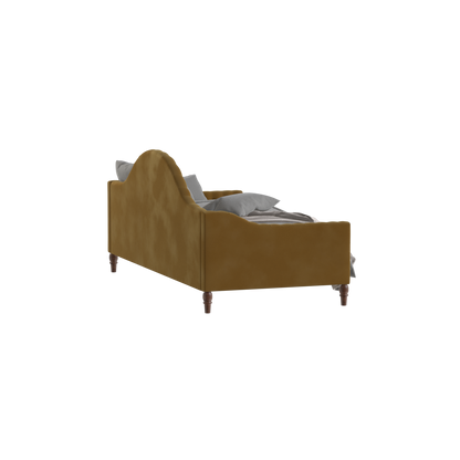 Elise Daybed with Elegant Curves and Versatile Comfort