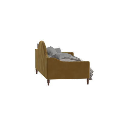 Elise Daybed with Elegant Curves and Versatile Comfort