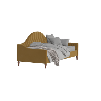 Elise Daybed with Elegant Curves and Versatile Comfort