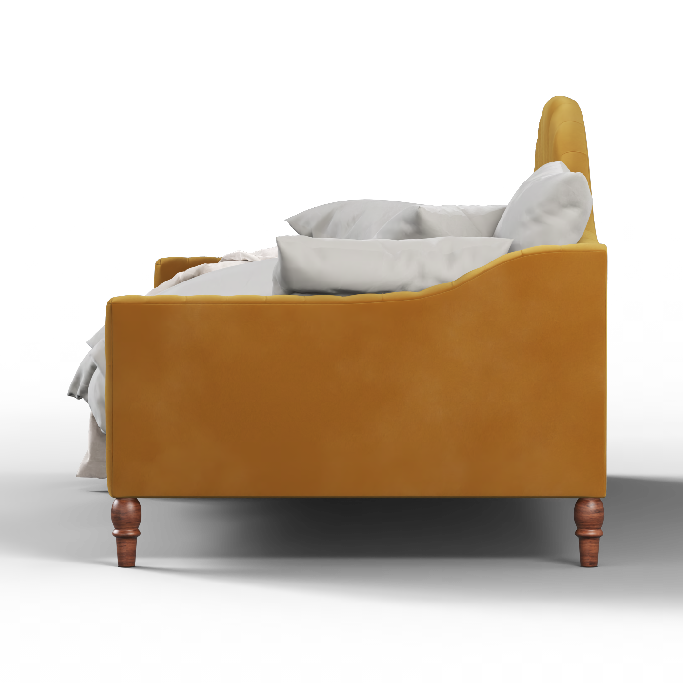 Elise Daybed with Elegant Curves and Versatile Comfort