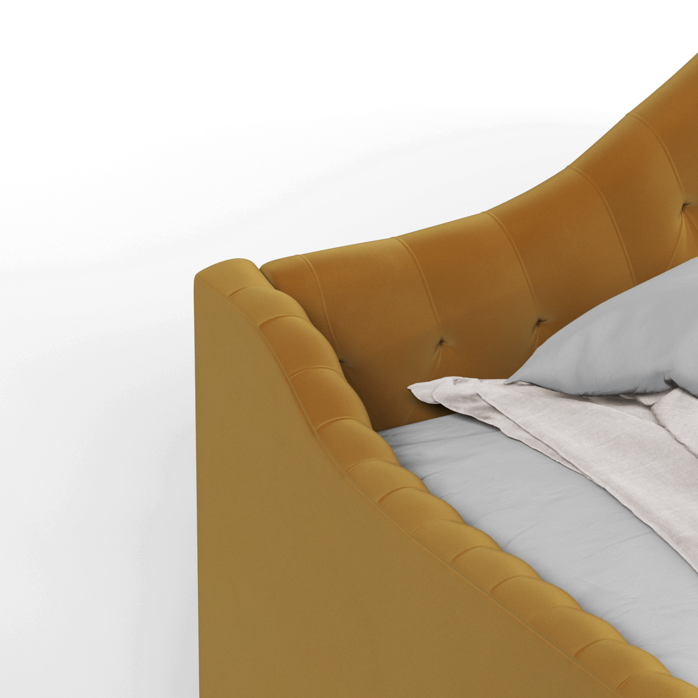 Elise Daybed with Elegant Curves and Versatile Comfort