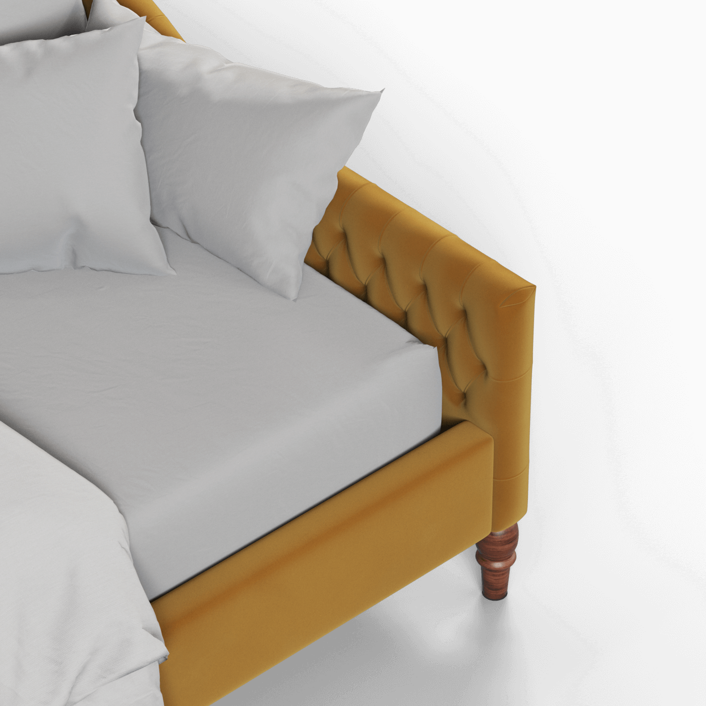 Elise Daybed with Elegant Curves and Versatile Comfort