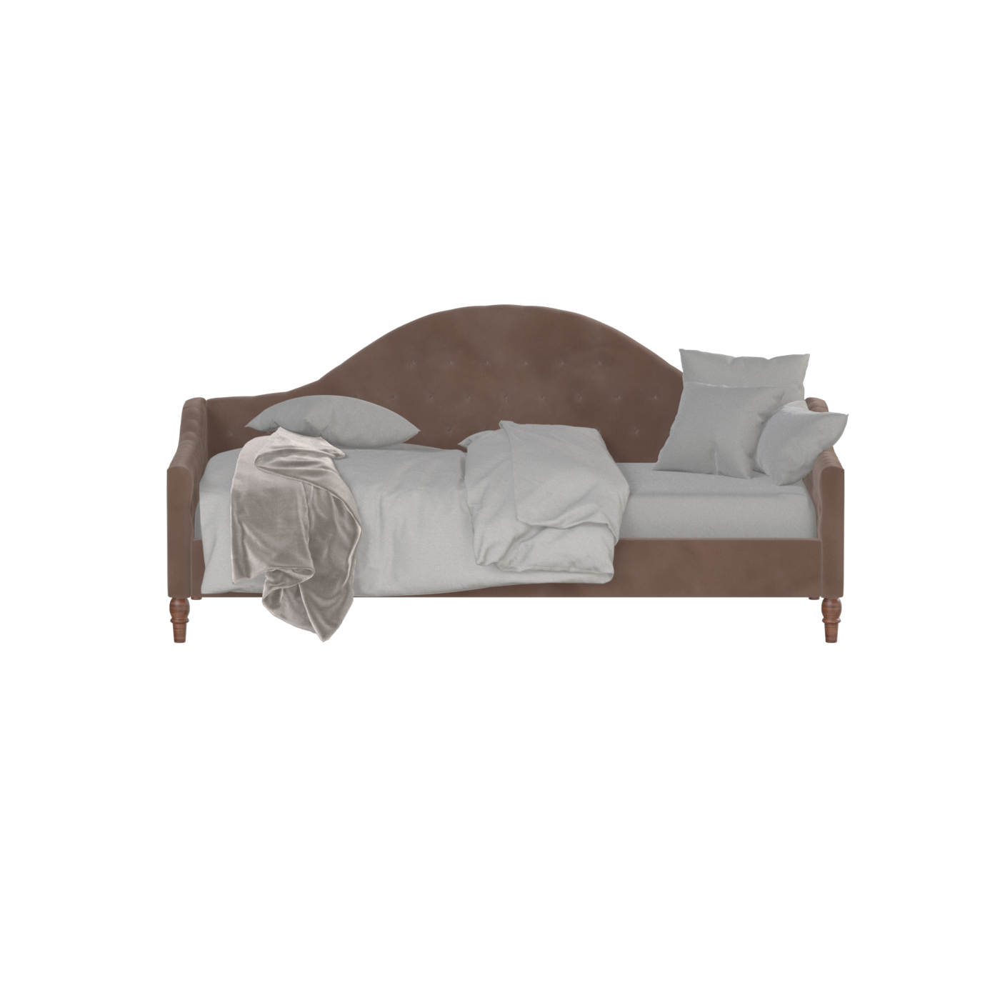 Elise Daybed with Elegant Curves and Versatile Comfort