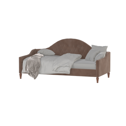 Elise Daybed with Elegant Curves and Versatile Comfort