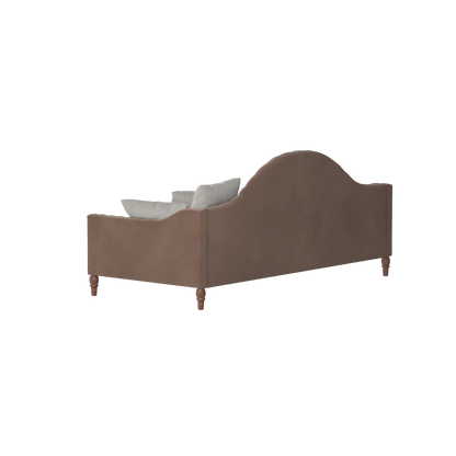Elise Daybed with Elegant Curves and Versatile Comfort