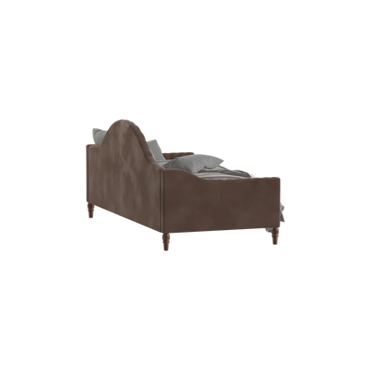 Elise Daybed with Elegant Curves and Versatile Comfort