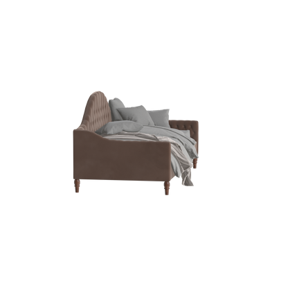 Elise Daybed with Elegant Curves and Versatile Comfort