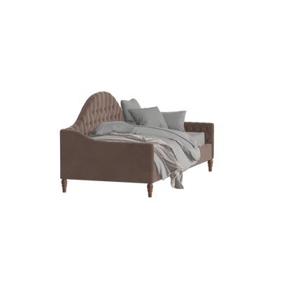 Elise Daybed with Elegant Curves and Versatile Comfort