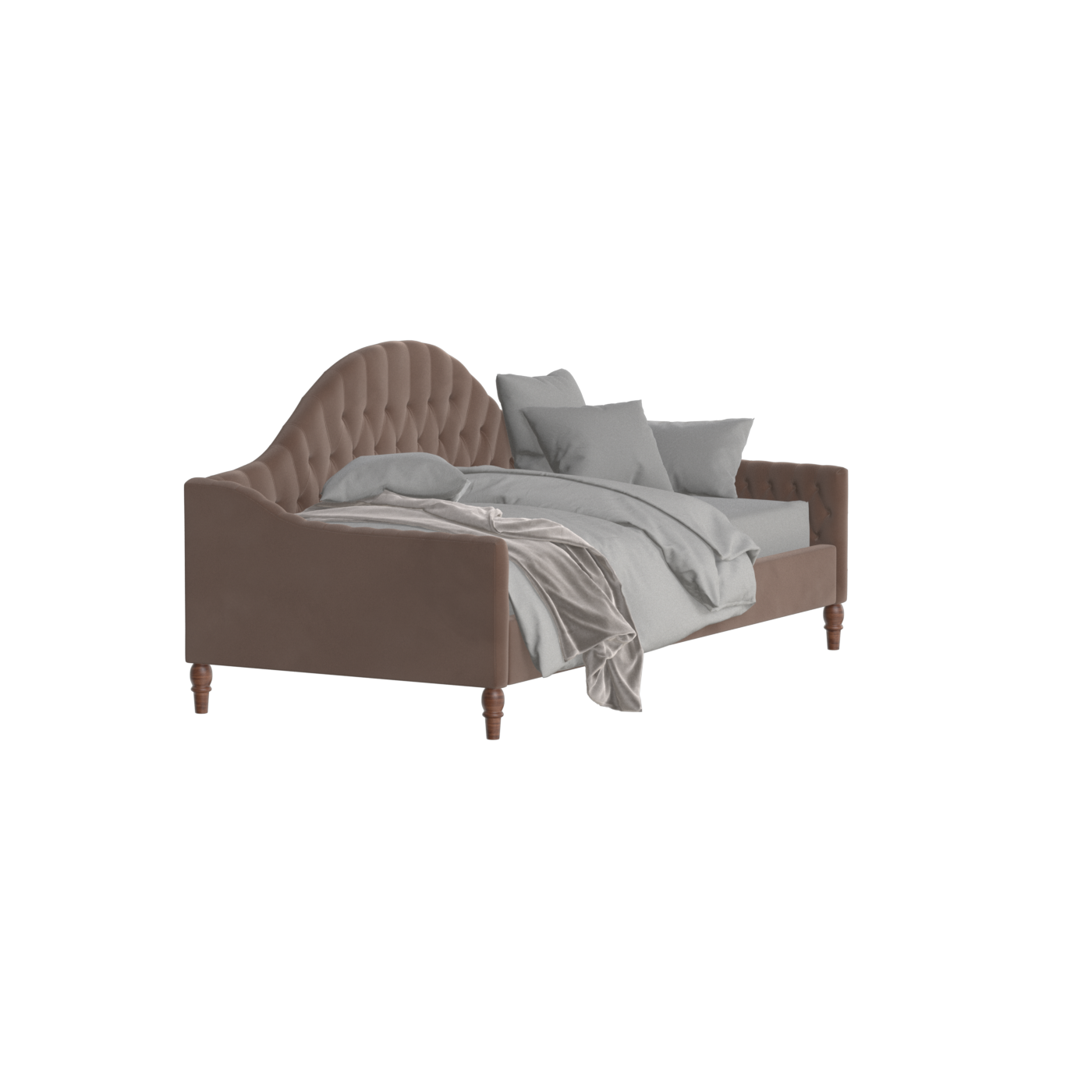 Elise Daybed with Elegant Curves and Versatile Comfort