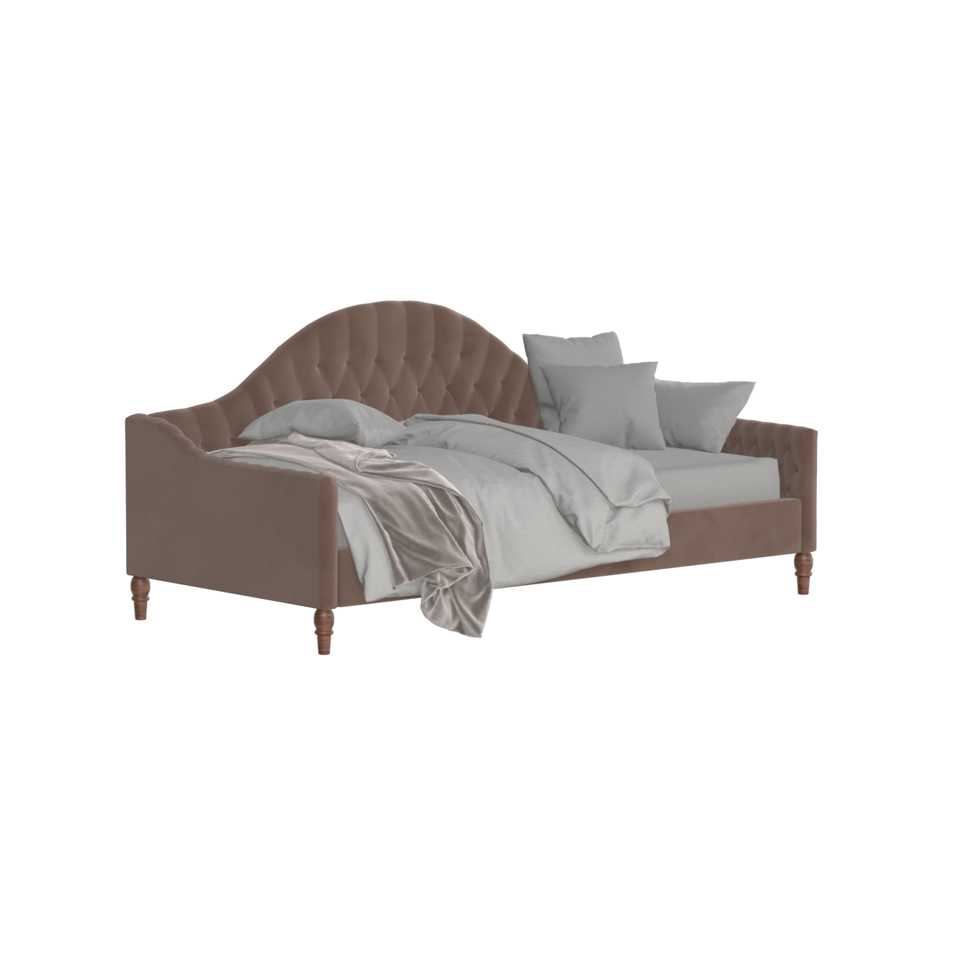 Elise Daybed with Elegant Curves and Versatile Comfort