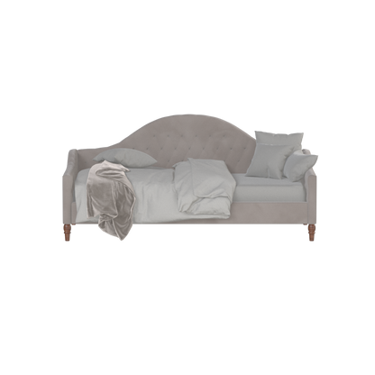 Lit de repos Elise aux courbes élégantes et au confort polyvalent
