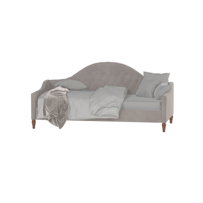 Lit de repos Elise aux courbes élégantes et au confort polyvalent