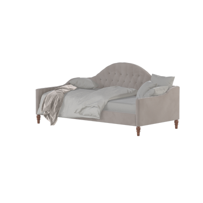 Lit de repos Elise aux courbes élégantes et au confort polyvalent