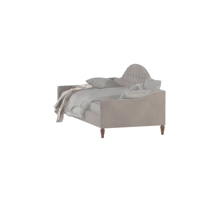 Lit de repos Elise aux courbes élégantes et au confort polyvalent
