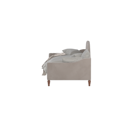 Lit de repos Elise aux courbes élégantes et au confort polyvalent