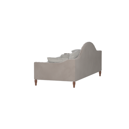 Lit de repos Elise aux courbes élégantes et au confort polyvalent