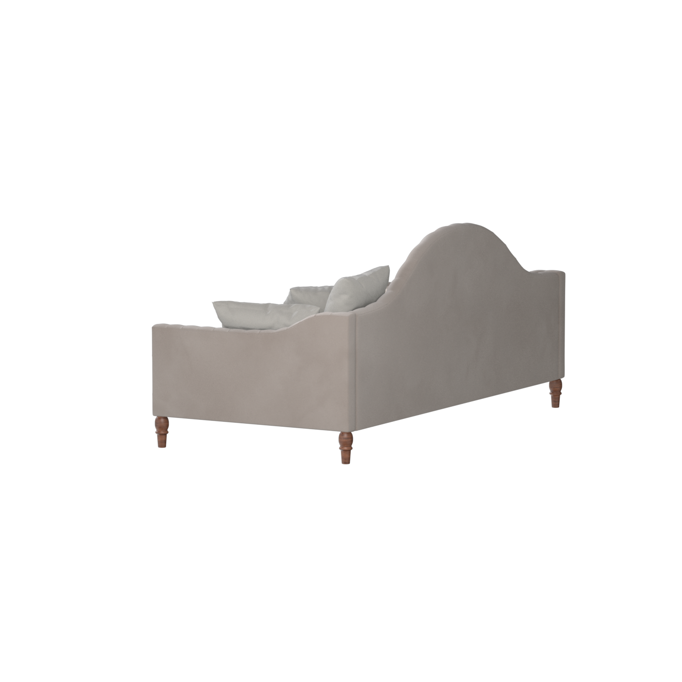 Lit de repos Elise aux courbes élégantes et au confort polyvalent