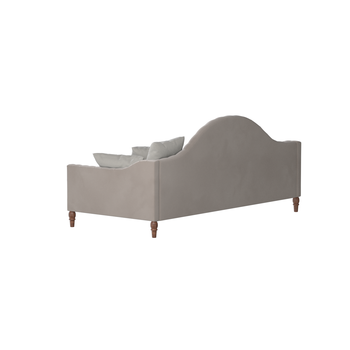 Lit de repos Elise aux courbes élégantes et au confort polyvalent