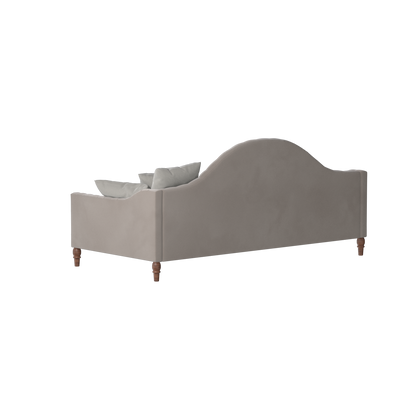 Lit de repos Elise aux courbes élégantes et au confort polyvalent