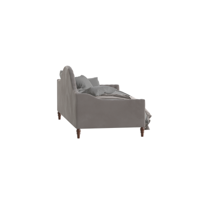 Lit de repos Elise aux courbes élégantes et au confort polyvalent