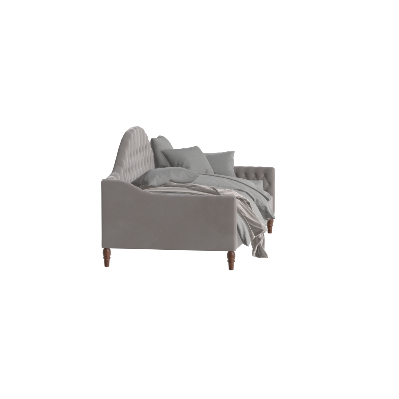 Lit de repos Elise aux courbes élégantes et au confort polyvalent