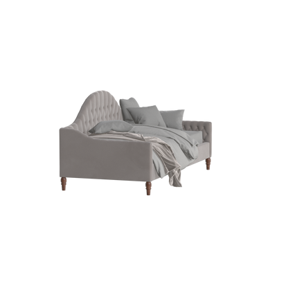 Lit de repos Elise aux courbes élégantes et au confort polyvalent