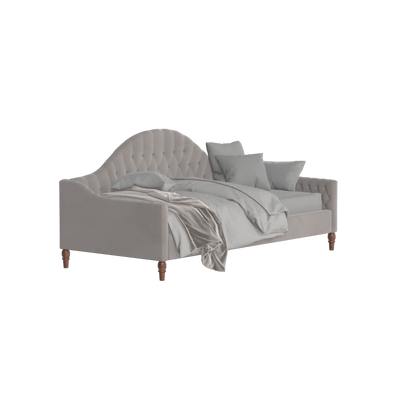 Lit de repos Elise aux courbes élégantes et au confort polyvalent