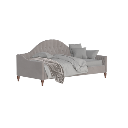 Lit de repos Elise aux courbes élégantes et au confort polyvalent