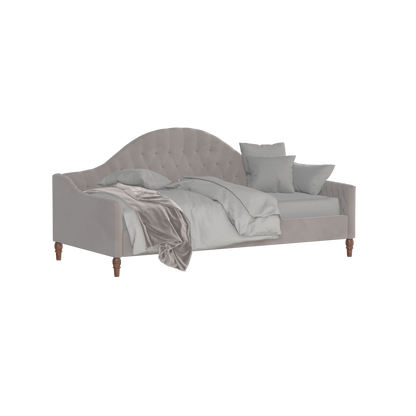 Lit de repos Elise aux courbes élégantes et au confort polyvalent