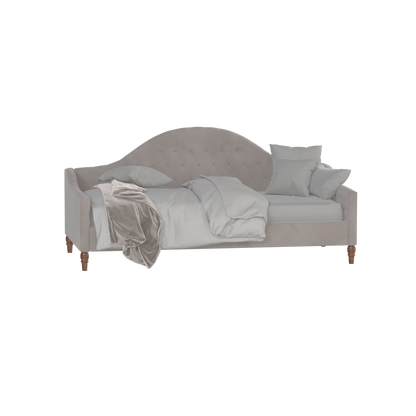 Lit de repos Elise aux courbes élégantes et au confort polyvalent