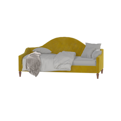 Elise Daybed with Elegant Curves and Versatile Comfort