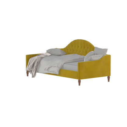 Elise Daybed with Elegant Curves and Versatile Comfort