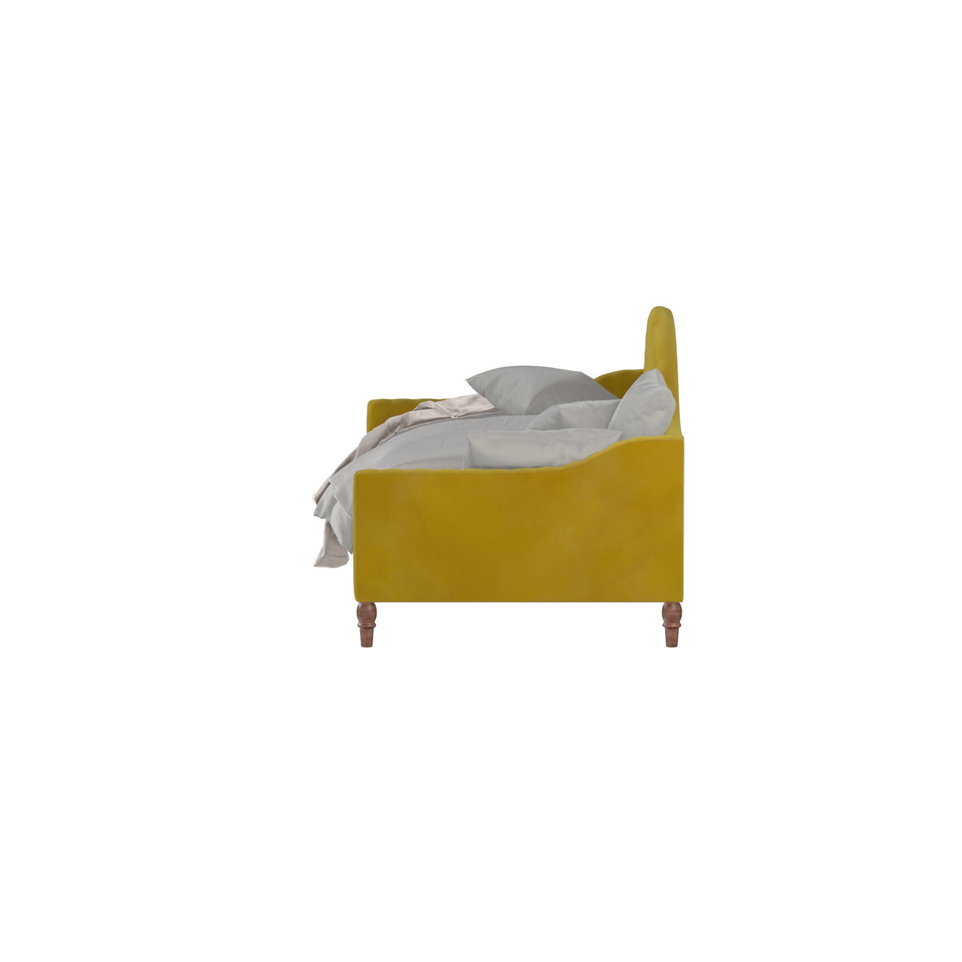 Elise Daybed with Elegant Curves and Versatile Comfort