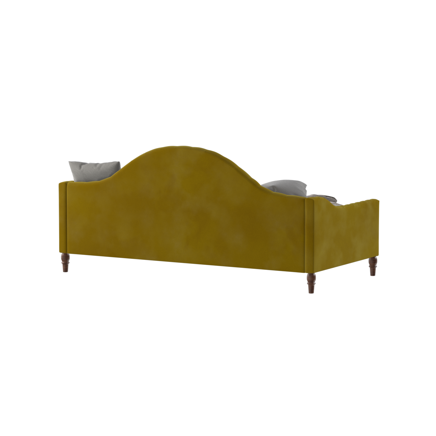 Elise Daybed with Elegant Curves and Versatile Comfort